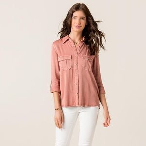 Francesca’s long sleeve top